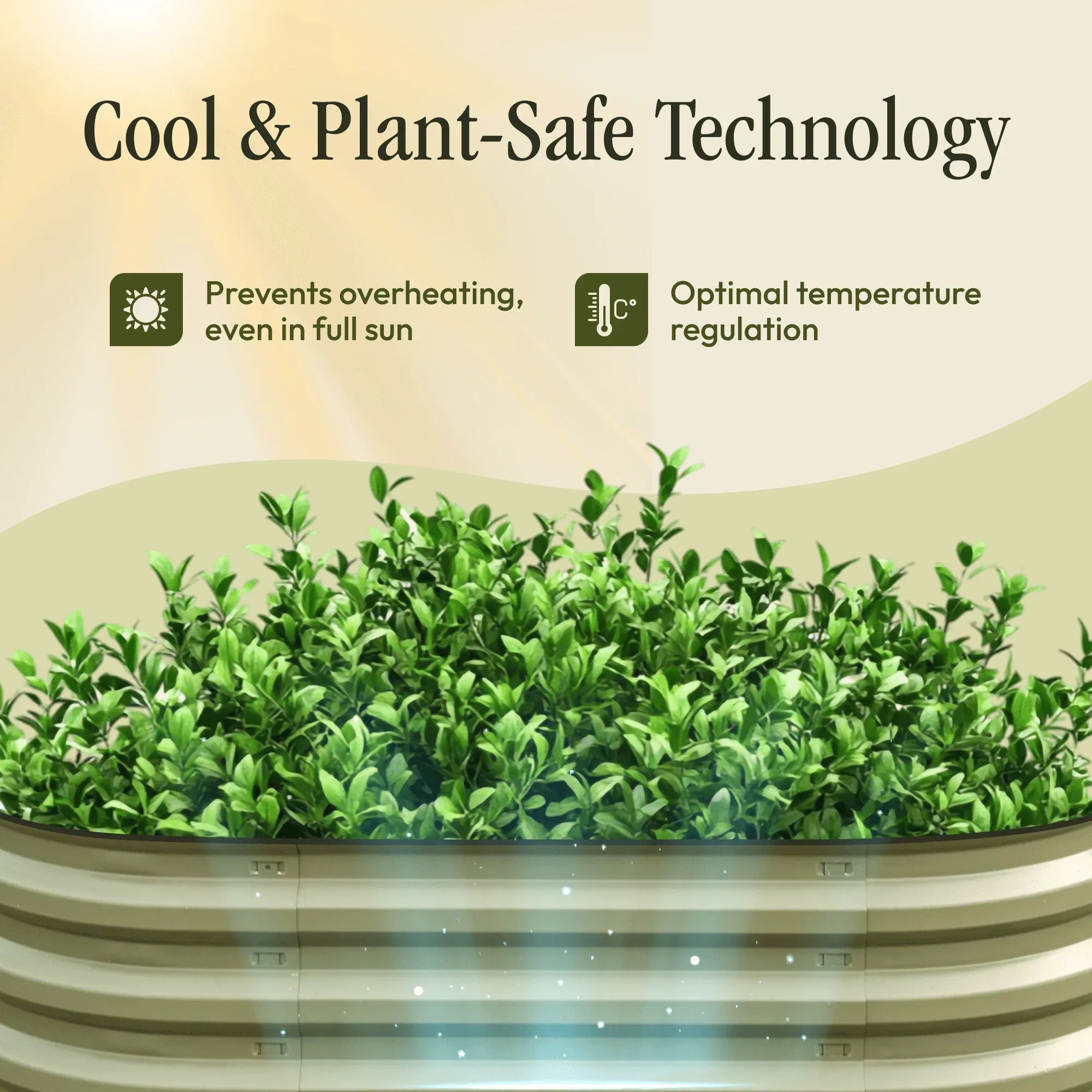 Gro-Rite "No Tools Needed" Premium Metal Raised Garden Bed Kit - Dealsoffers1.com