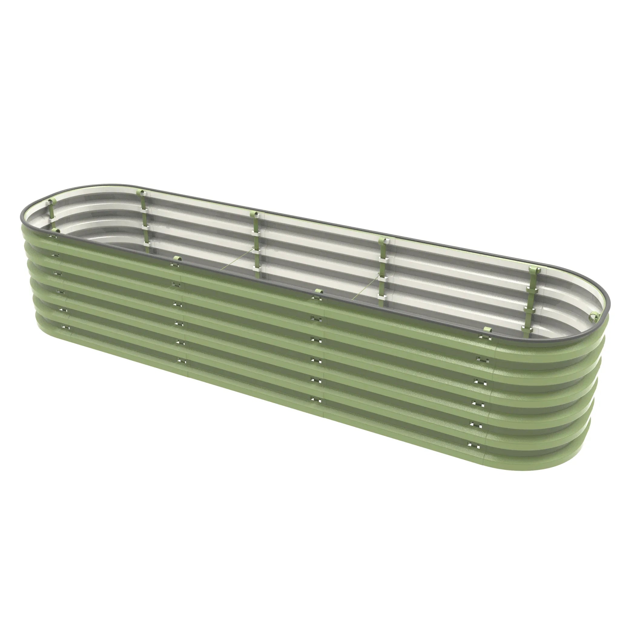 Gro-Rite "No Tools Needed" Premium Metal Raised Garden Bed Kit - Dealsoffers1.com