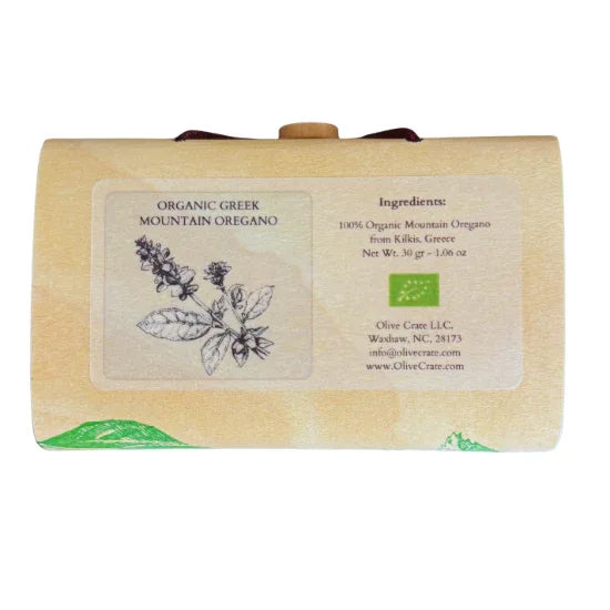 Premium Organic Greek Mountain Oregano – Olive Crate - Dealsoffers1.com