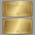 Premium Gold Gift Card Design