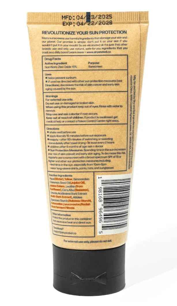 Sky and Sol Everyday Sunscreen SPF 30 - Dealsoffers1.com